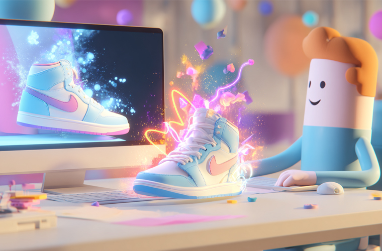 Proceso creativo para crear videos con Midjourney paso a paso en 2025, imagen generada por inteligencia artificial