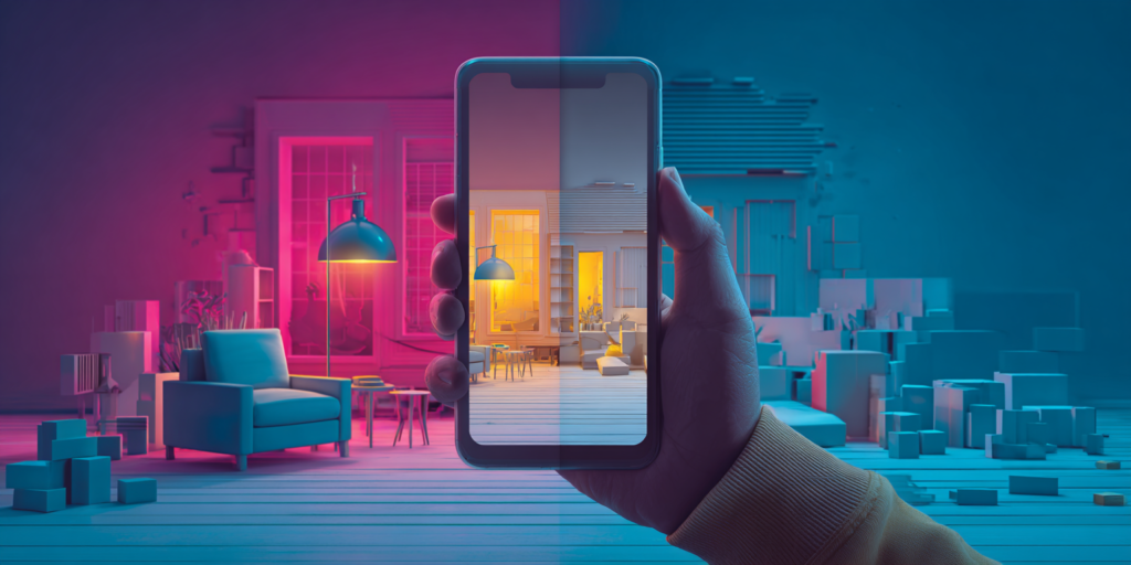 Transformación de espacios interiores con inteligencia artificial para crear vídeos virales de reformas