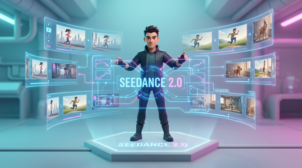 Workflow de Seedance 2.0 en Arca Artificial: Hack del Grid 3x3 para mantener consistencia de personaje real y Lip-Sync en español perfecto.