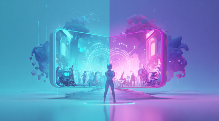 Animación en Kling 2.6 con seguimiento lento y look cinematográfico