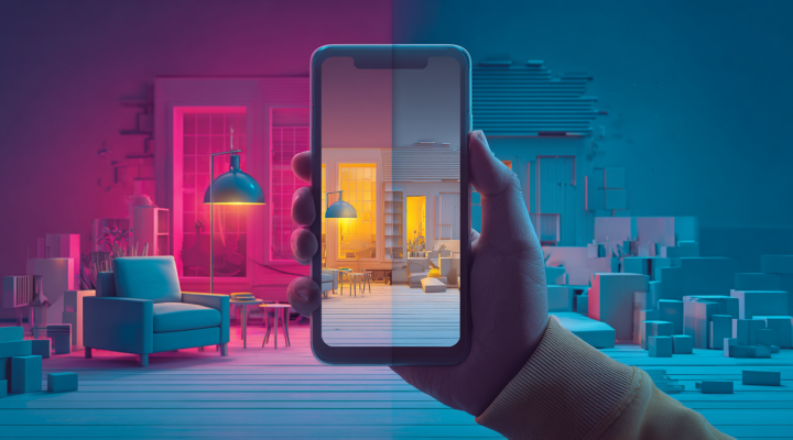 Transformación de espacios interiores con inteligencia artificial para crear vídeos virales de reformas
