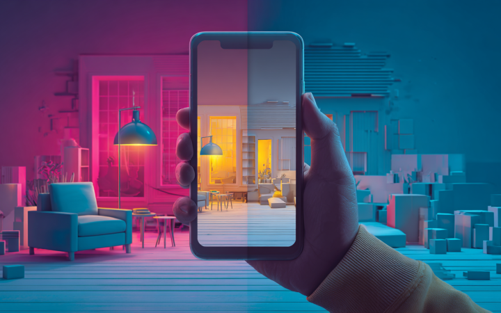 Transformación de espacios interiores con inteligencia artificial para crear vídeos virales de reformas